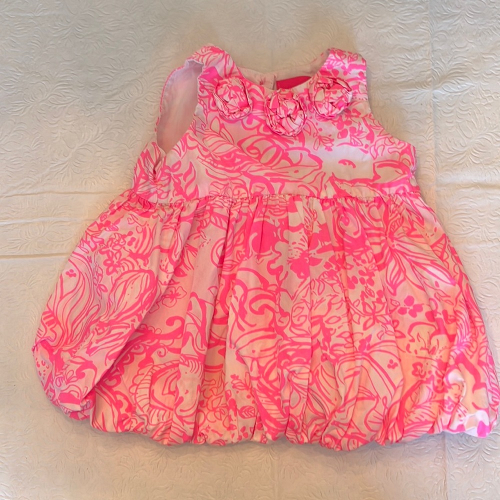 Lilly Pulitzer baby bloomer dress